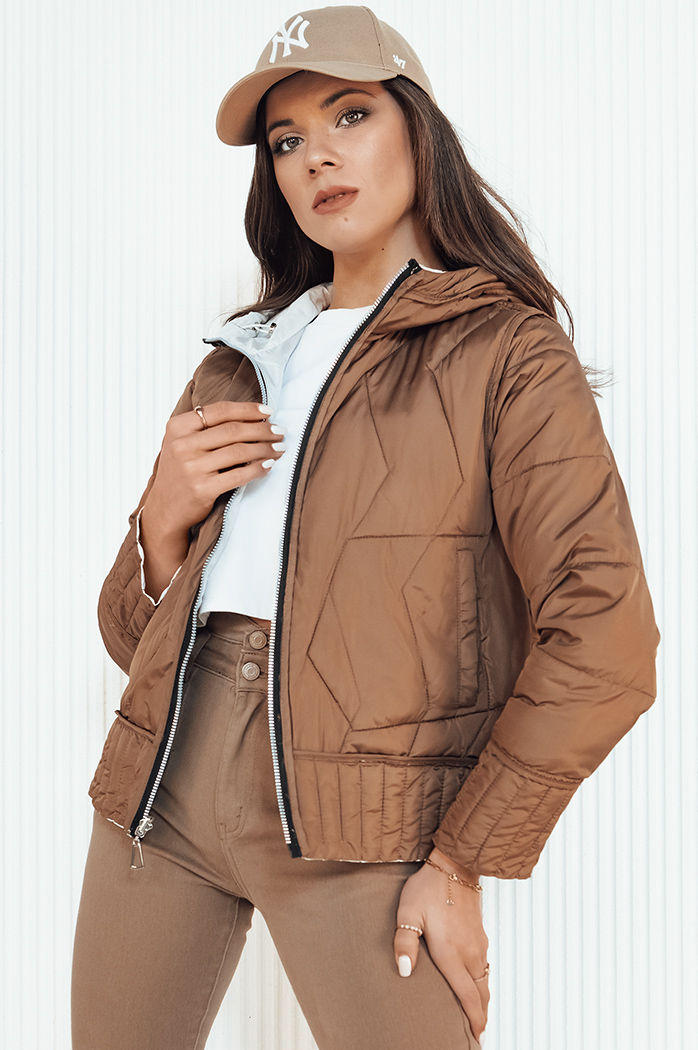 Damen Übergangsjacke FALES Farbe Weiß DSTREET TY4204