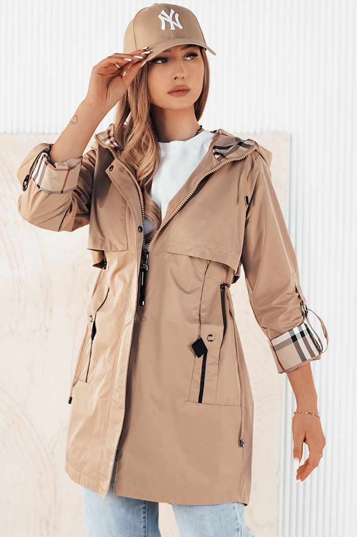 Damen Parka VERDU Farbe Beige DSTREET TY4224