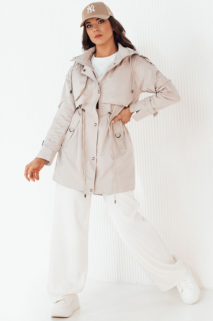 Damen Parka Jacke BRENS ecru Dstreet TY4229