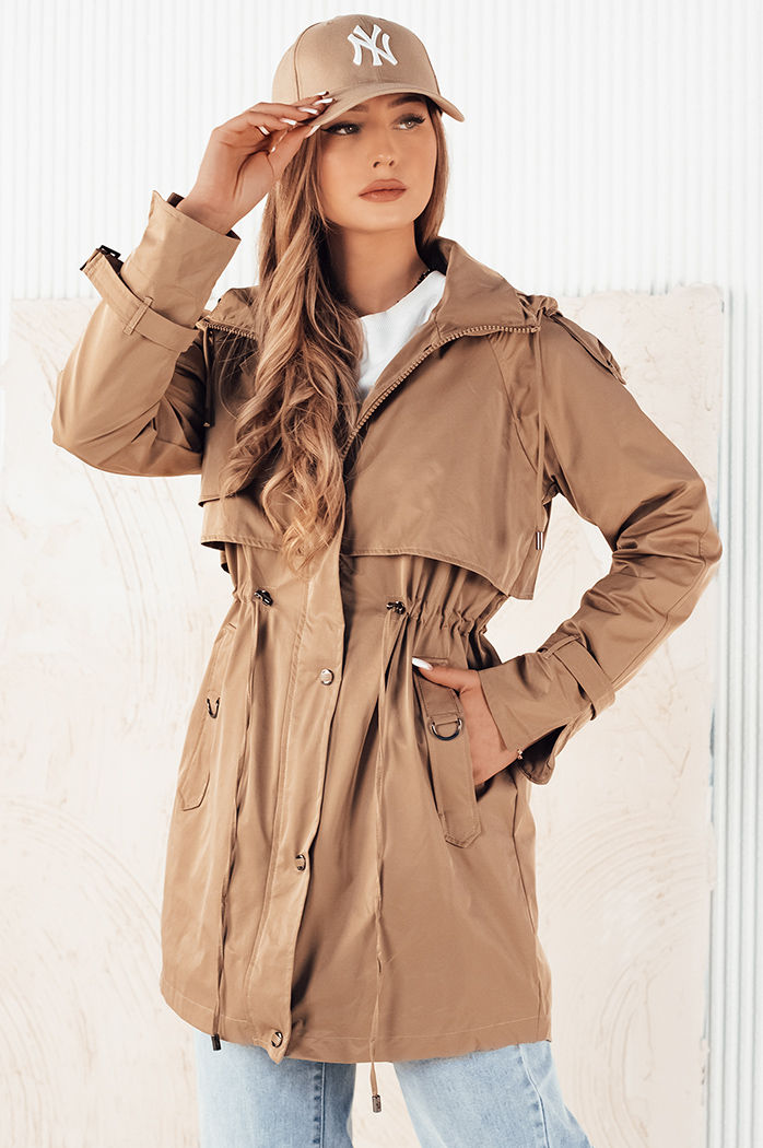 Damen Parka Jacke BRENS beige Dstreet TY4231