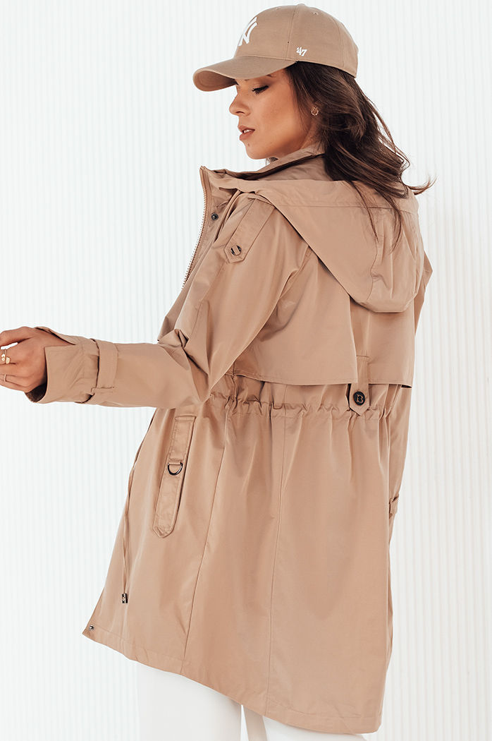 Damen Parka Jacke BRENS beige Dstreet TY4232
