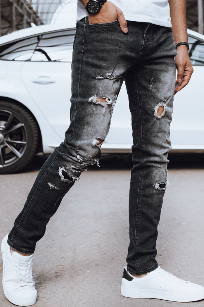 Herren Denim-Hose schwarz Dstreet UX4223