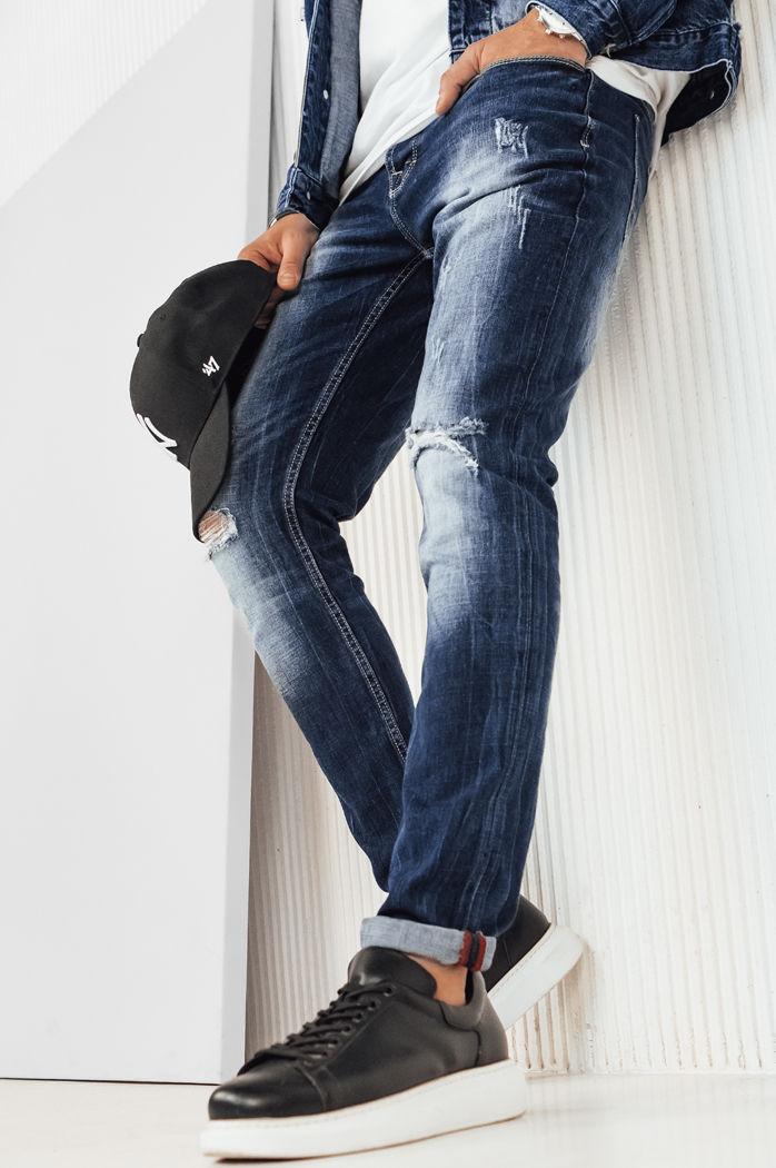 Herren Jeanshosen Farbe Blau DSTREET UX4225