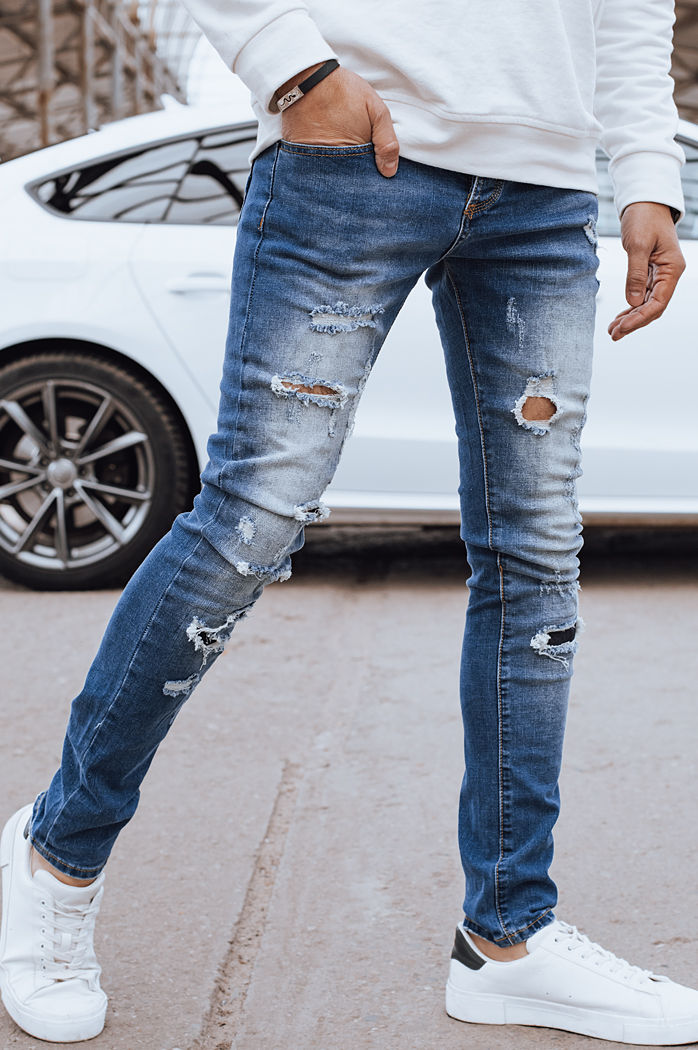 Herren Jeanshosen Farbe Blau DSTREET UX4226