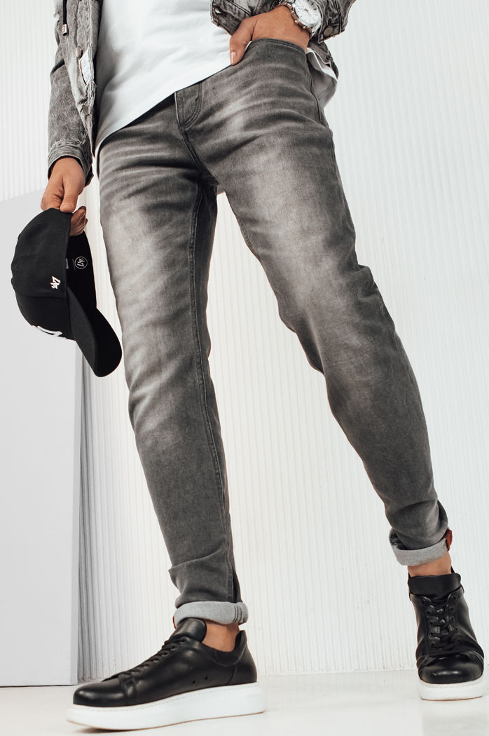 Herren Jeanshosen Farbe Hellgrau DSTREET UX4228