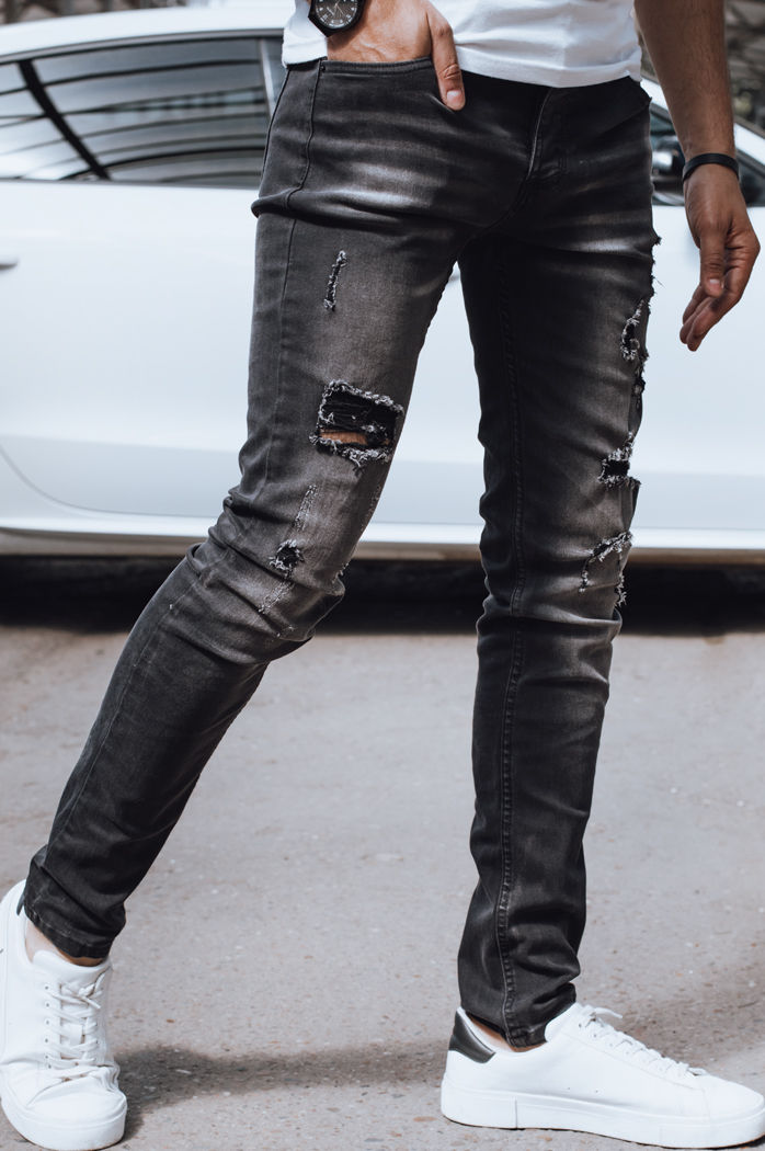 Herren Denim-Hose schwarz Dstreet UX4247