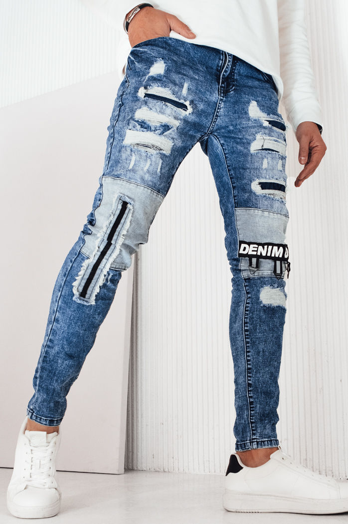 Herren Jeanshosen Farbe Blau DSTREET UX4249