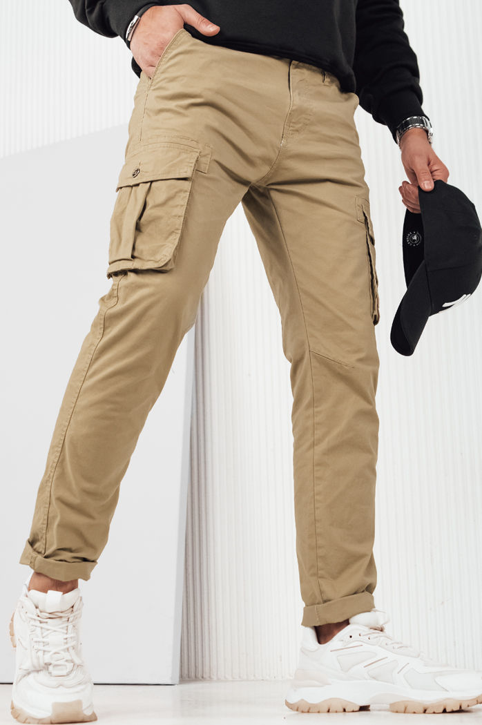 Herren Cargohosen Farbe Beige DSTREET UX4254
