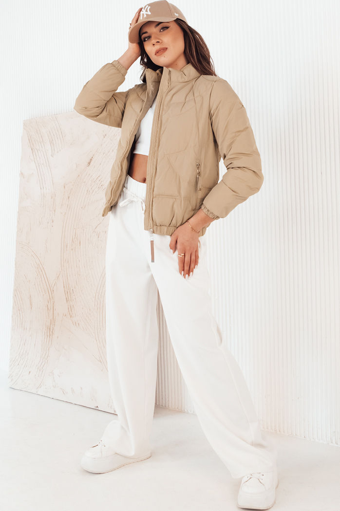 Damen Übergangsjacke SALECA Farbe Beige DSTREET TY4251