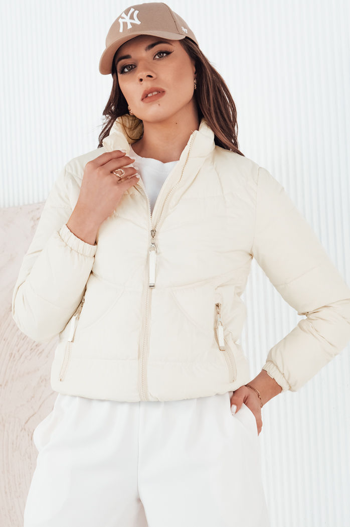 Damen Übergangsjacke SALECA Farbe Ecru DSTREET TY4252