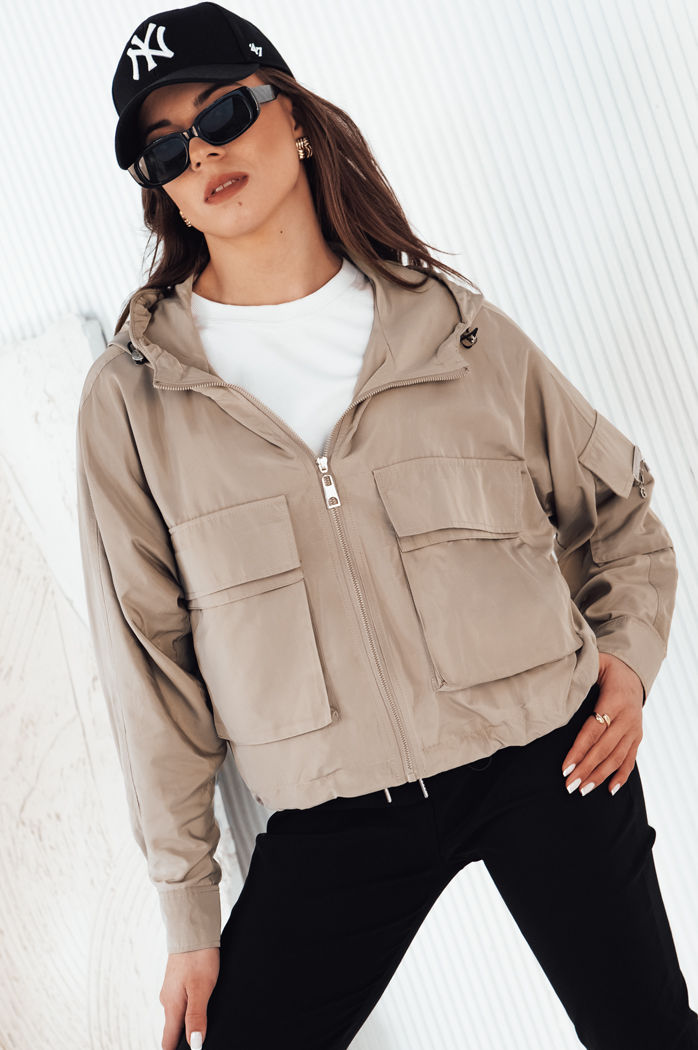 Damen Übergangsjacke BUNOL Farbe Beige DSTREET TY4253