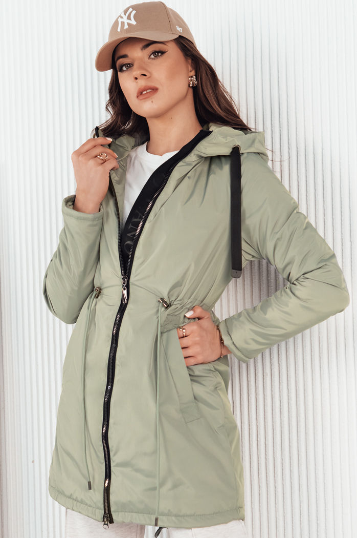 Damen Parka VERCHA Farbe Grün DSTREET TY4262
