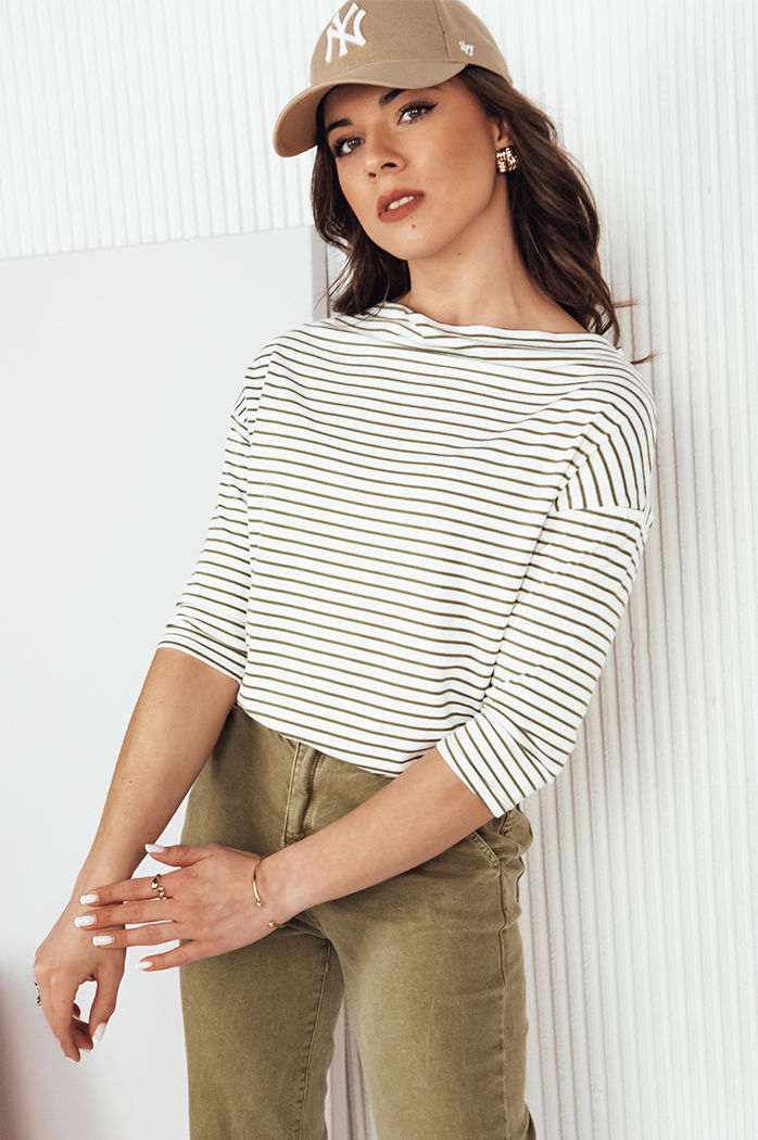 Damen Bluse mit kurze Ärmeln APRICALE Farbe Weiß DSTREET RY2480