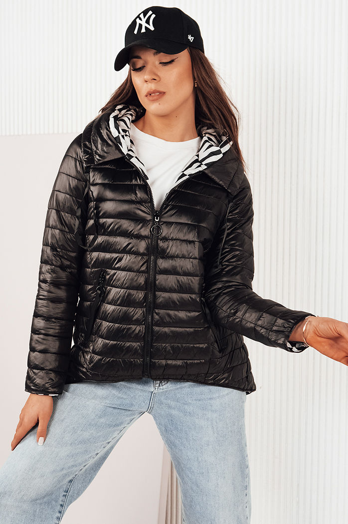 Damen Steppjacke VANLY Farbe Schwarz DSTREET TY4270