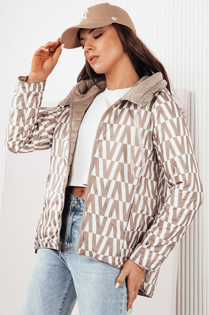 Damen Steppjacke VANLY Farbe Beige DSTREET TY4276