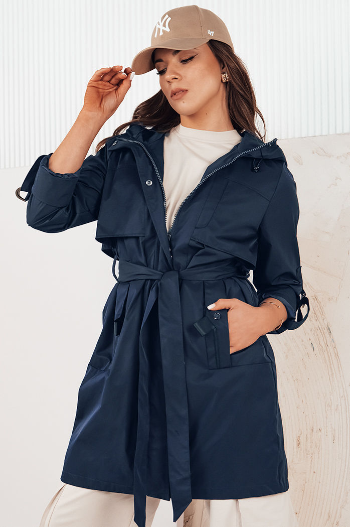 Damen Parka NOLES Farbe Dunkelblau DSTREET TY4281
