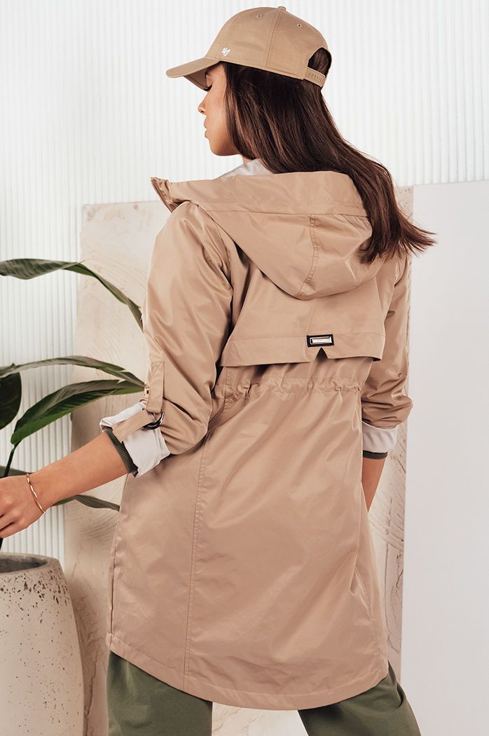 Damen Parka MEROY Farbe Beige DSTREET TY4288