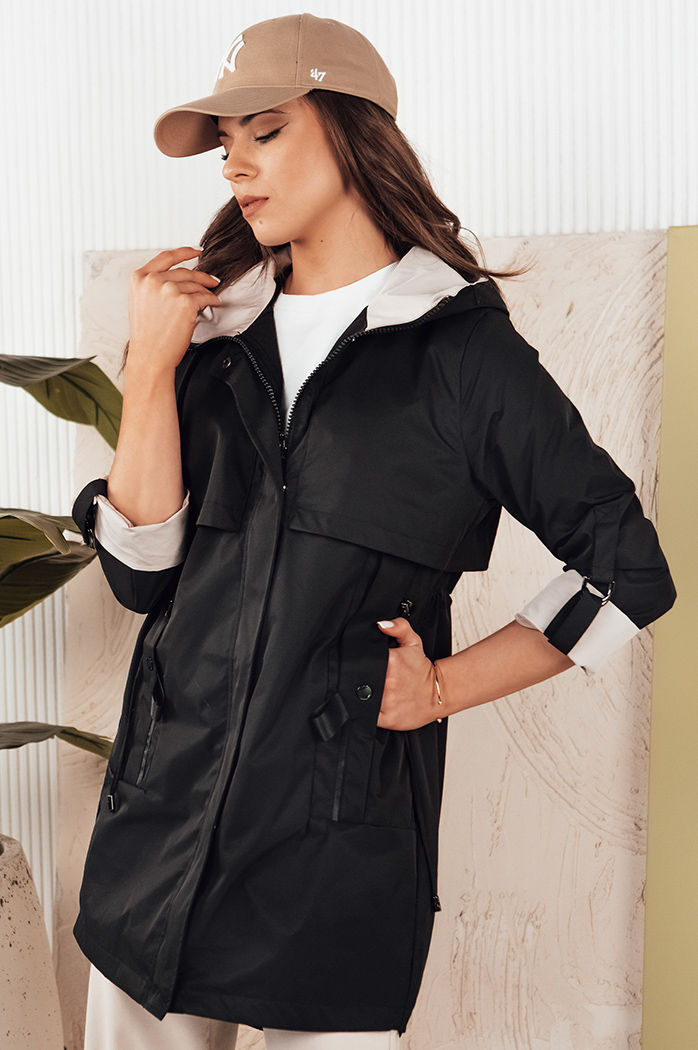 Damen Parka MEROY Farbe Schwarz DSTREET TY4290