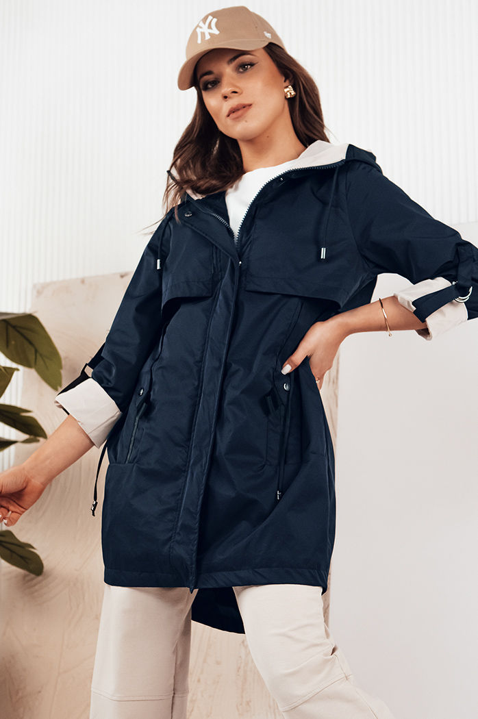 Damen Parka MEROY Farbe Dunkelblau DSTREET TY4291