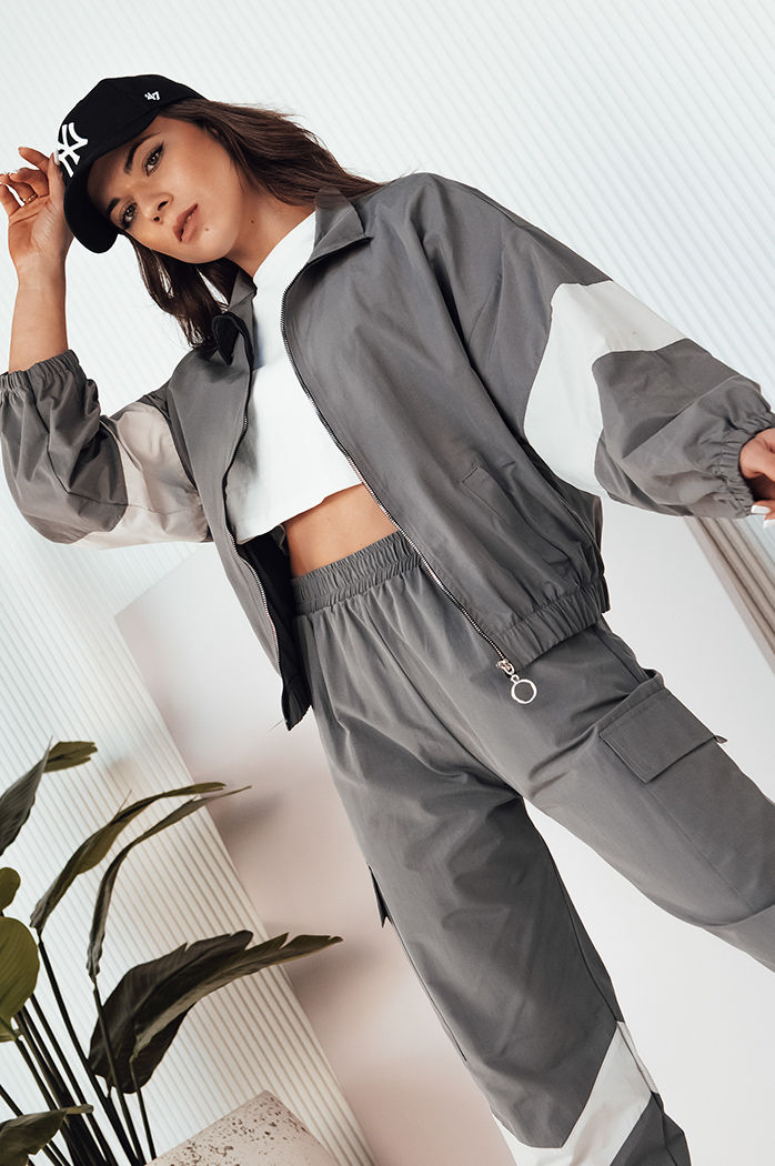 Damen Trainingsanzug-Set HAROL Farbe Ecru DSTREET AY1022