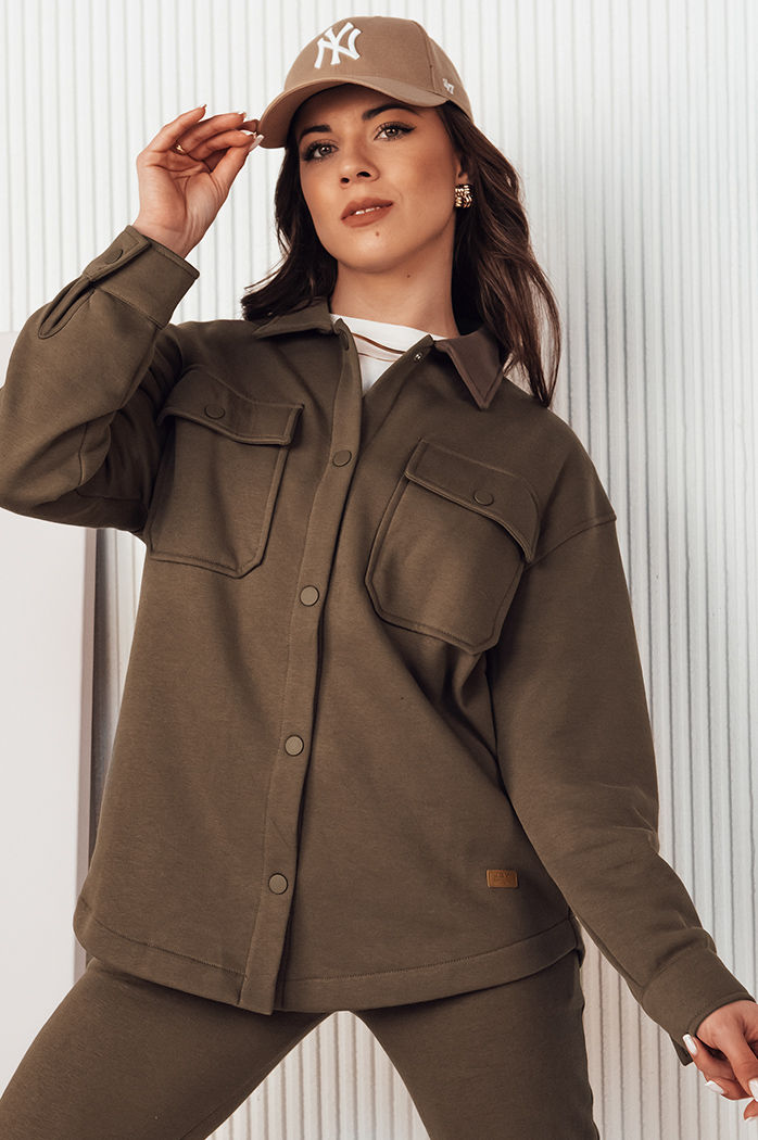 Damen Übergangsjacke VELARA Farbe Braun DSTREET TY4301