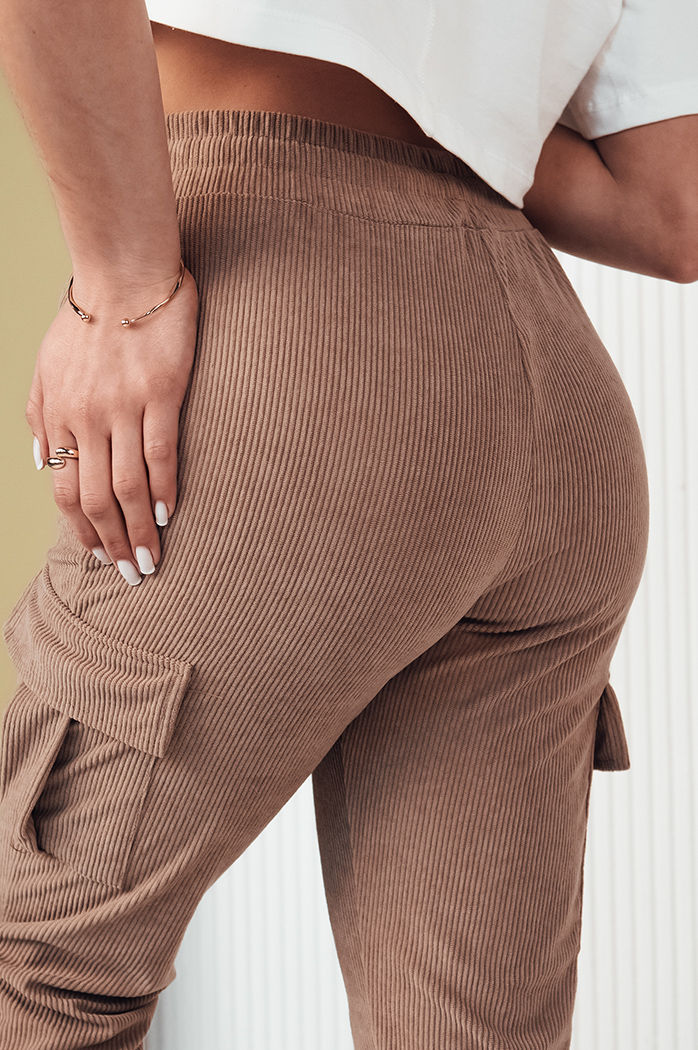 Damen Jogginghose FLAYON Farbe Camel DSTREET UY2061
