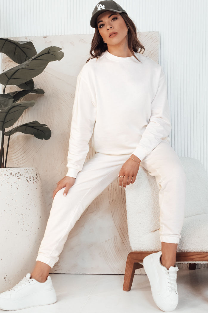 SWAN ecru Damen Sweatshirt Dstreet BY1287