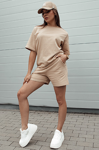 SWAN Damen T-shirt beige Dstreet RY2534