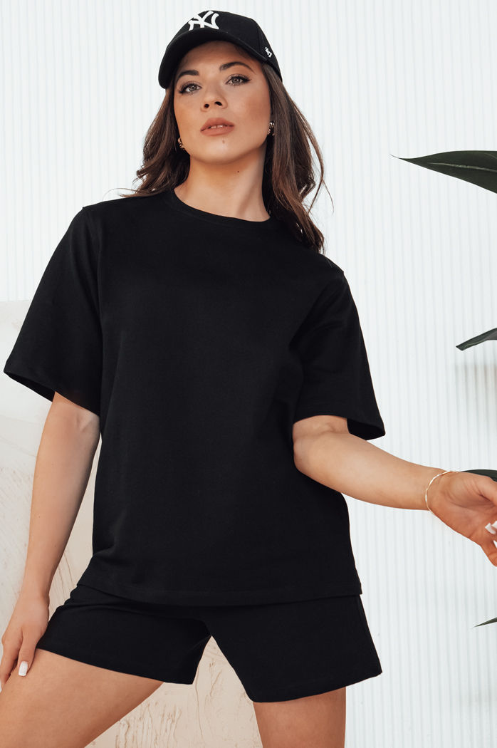 SWAN Damen-T-Shirt schwarz Dstreet RY2537