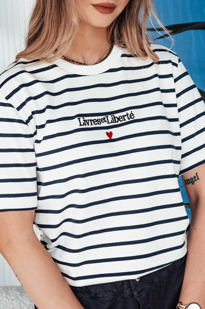 Damen T-shirt TUMULS weiß Dstreet RY2572