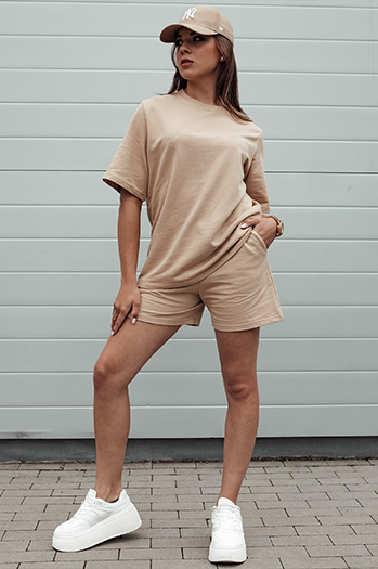 SWAN Damen-Shorts beige Dstreet SY0326