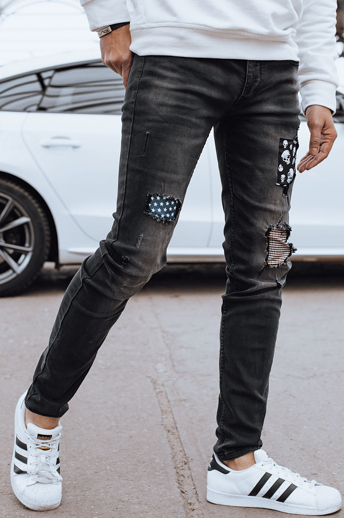 Herren Jeanshosen Farbe Schwarz DSTREET UX4295