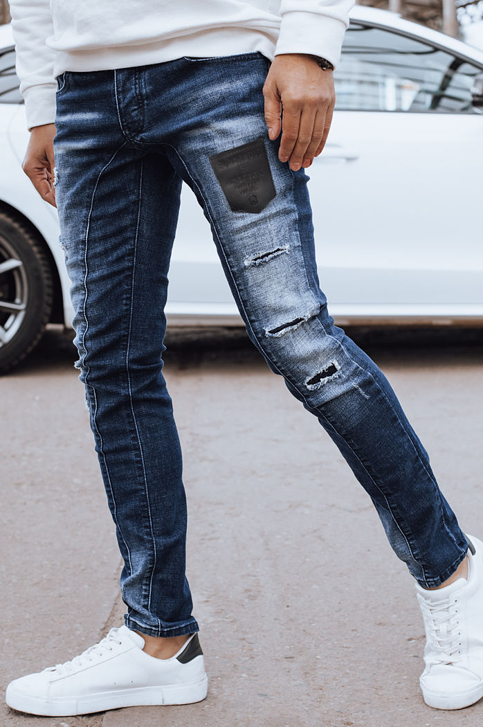 Herren Jeanshosen Farbe Blau DSTREET UX4296