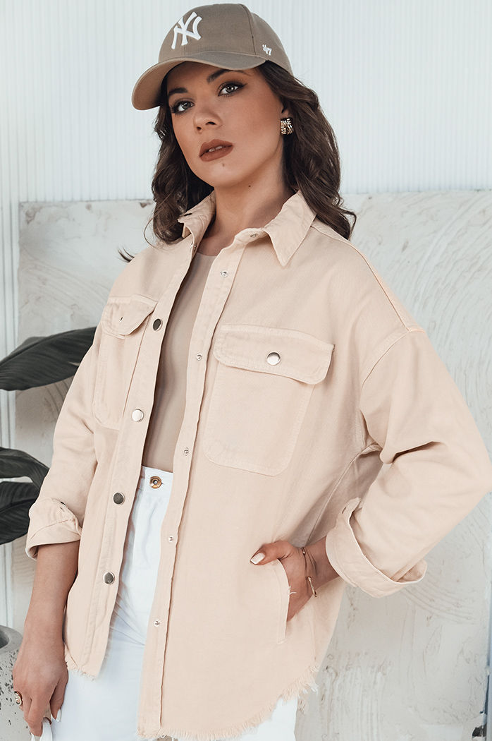 Damen Jeansjacke RAWEY Farbe Hellbeige DSTREET TY4315