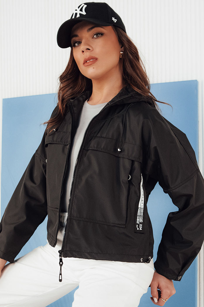 Damen Übergangsjacke EUNIKAR  Farbe Schwarz DSTREET TY4333