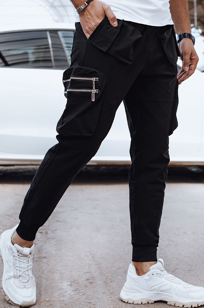 Herren Cargohosen Farbe Schwarz DSTREET UX4299