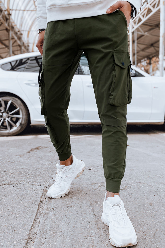 Herren Cargohosen Farbe Grün DSTREET UX4304