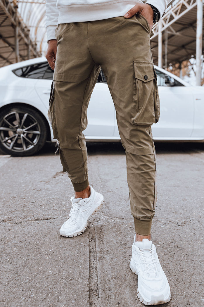 Herren Cargohosen Farbe Beige DSTREET UX4305