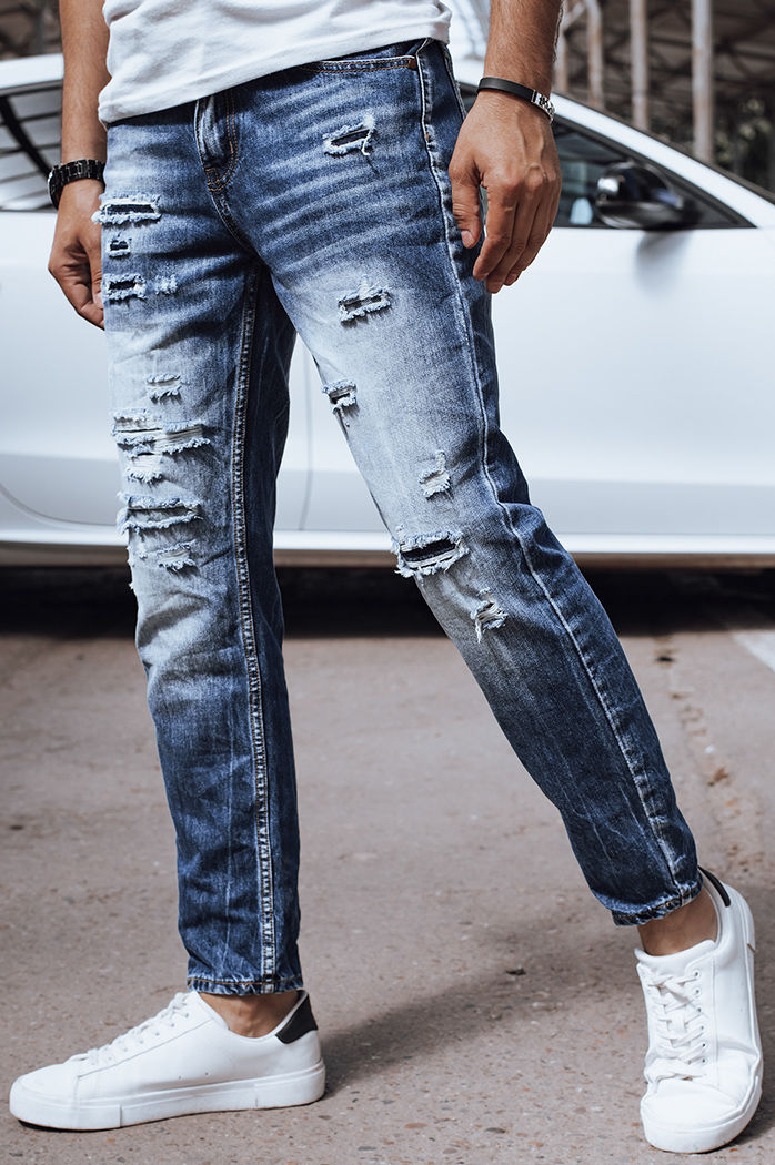 Blaue Denim-Hose für Männer Dstreet UX4349
