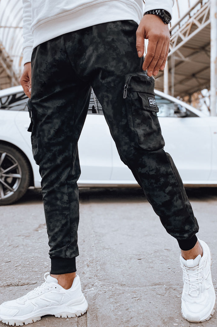 Herren Cargohosen Farbe Schwarz DSTREET UX4362