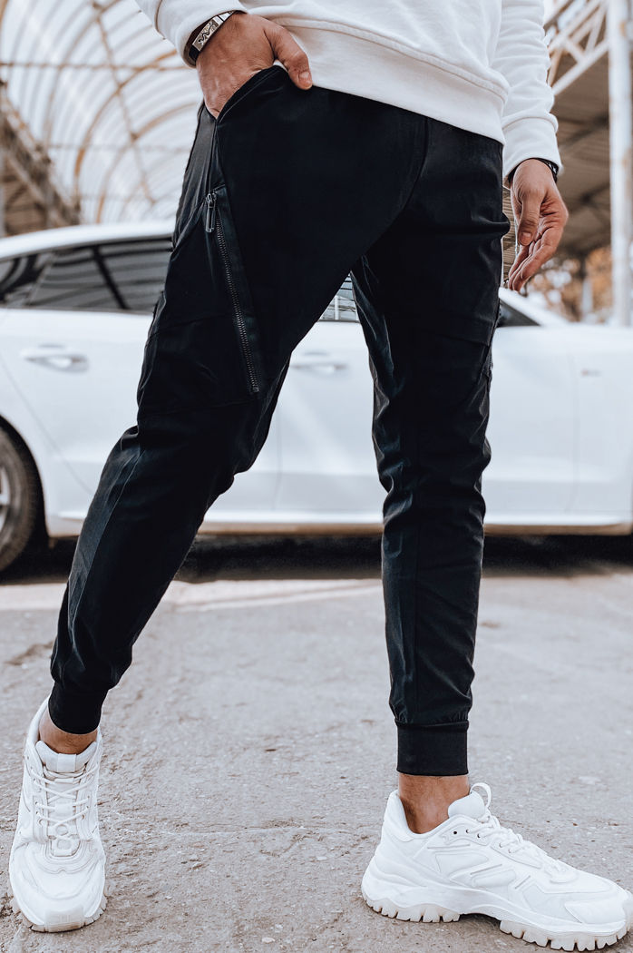 Herren Cargohosen Farbe Schwarz DSTREET UX4364