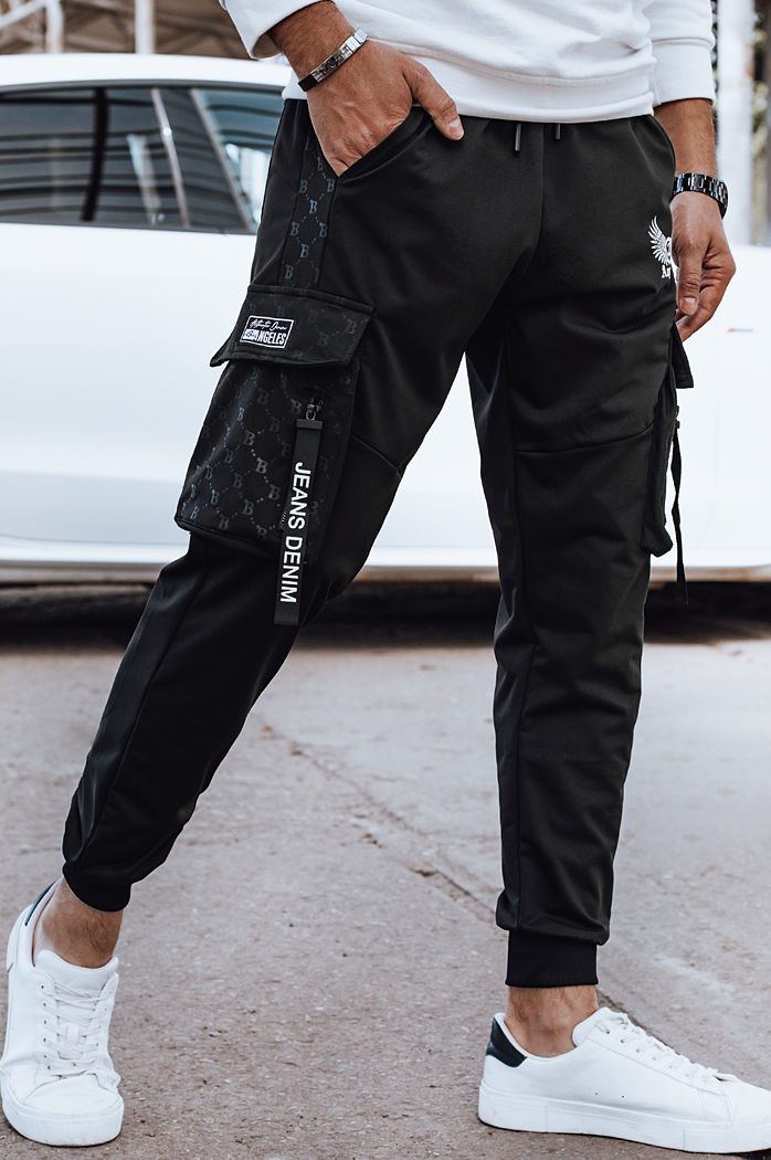 Herren Cargohosen Farbe Schwarz DSTREET UX4372