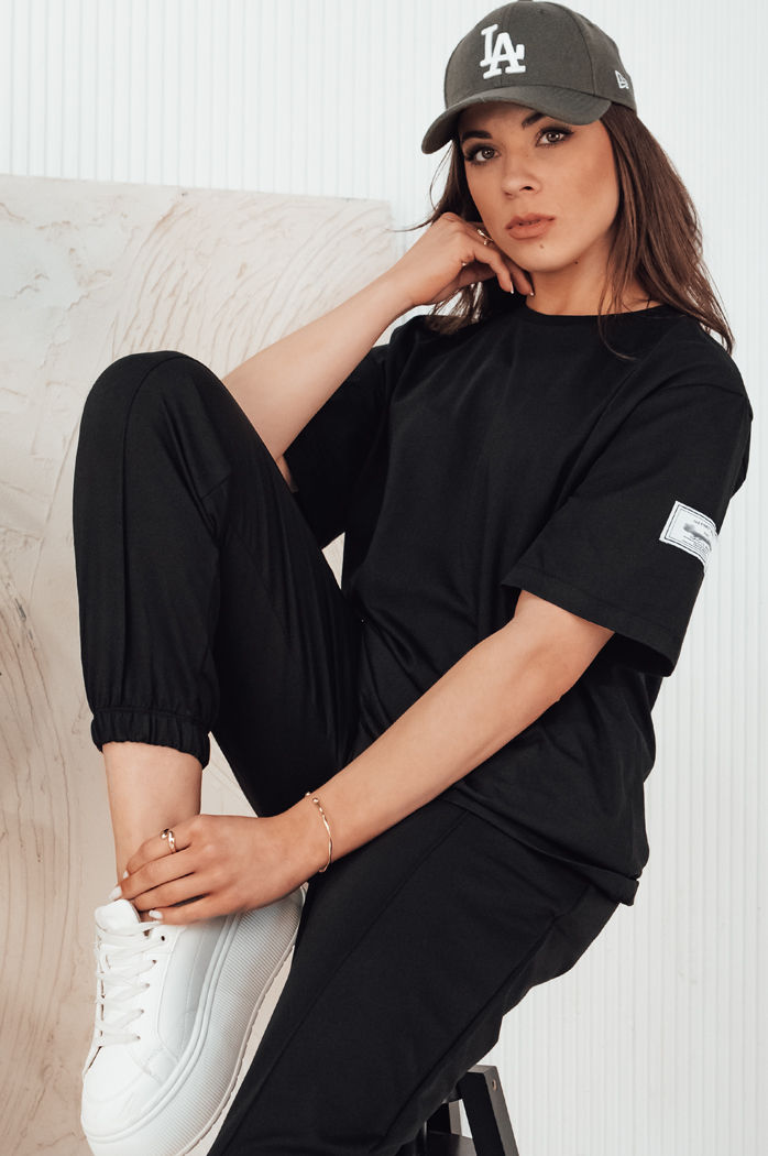 Damen Trainingsanzug-Set RIZNA  Farbe Schwarz DSTREET AY1032