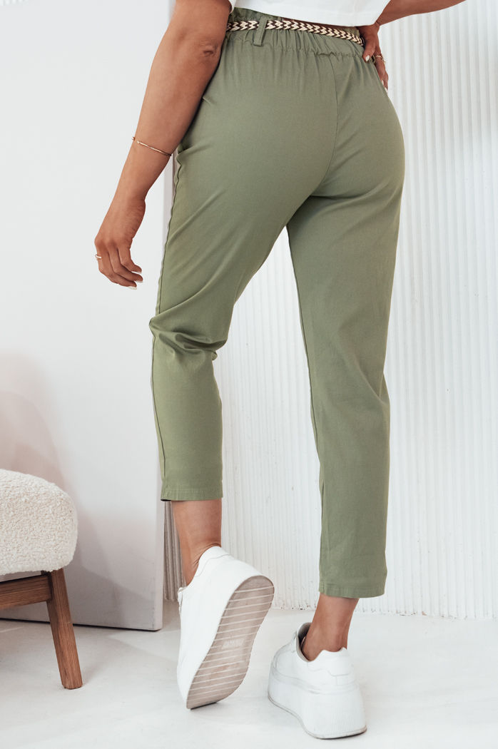 Damen Casual Hose ERLON Farbe Grün DSTREET UY2100