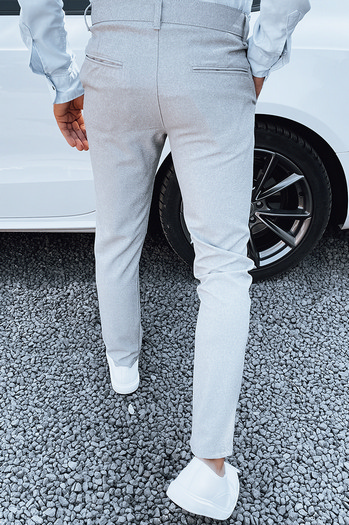 Herrenhose hellgrau Dstreet UX4382