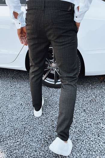Graphitfarbene Herrenhose Dstreet UX4383