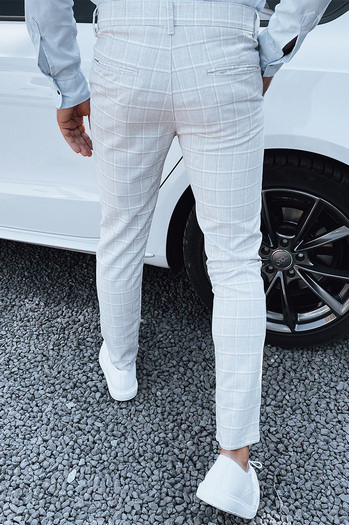Herrenhose hellgrau Dstreet UX4389