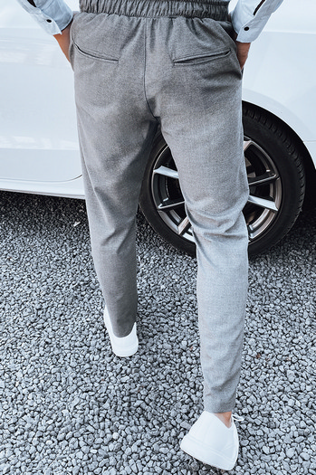 Dunkelgraue Chinohose für Herren Dstreet UX4388