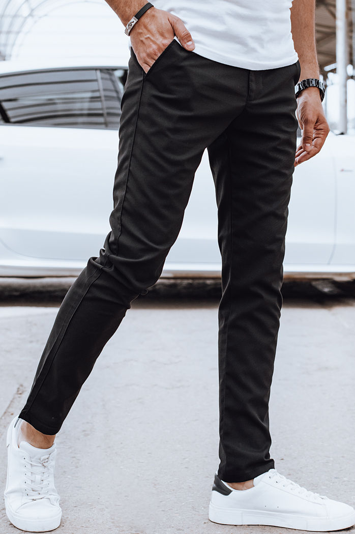 Herren Freizeithose schwarz Dstreet UX4397