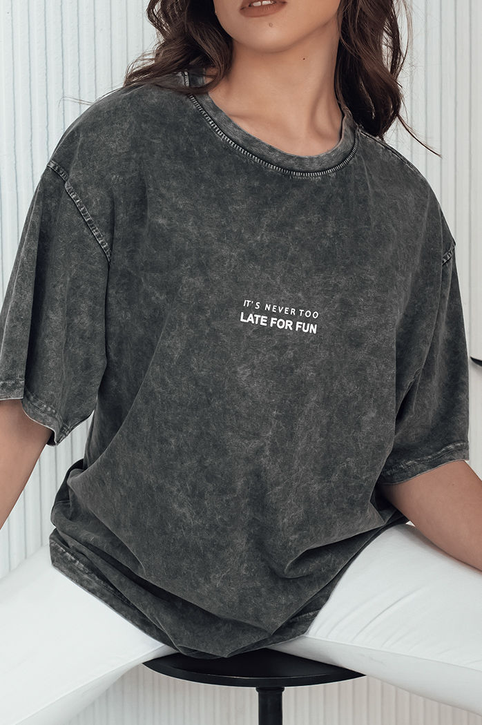 KASEKEN Damen-T-Shirt graphit Dstreet RY2640